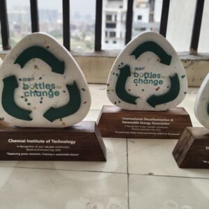 Bisleri Recycled Trophies