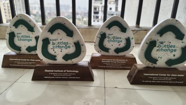Bisleri Recycled Trophies