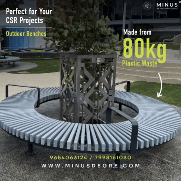 Recycled Benches by Minus Degre