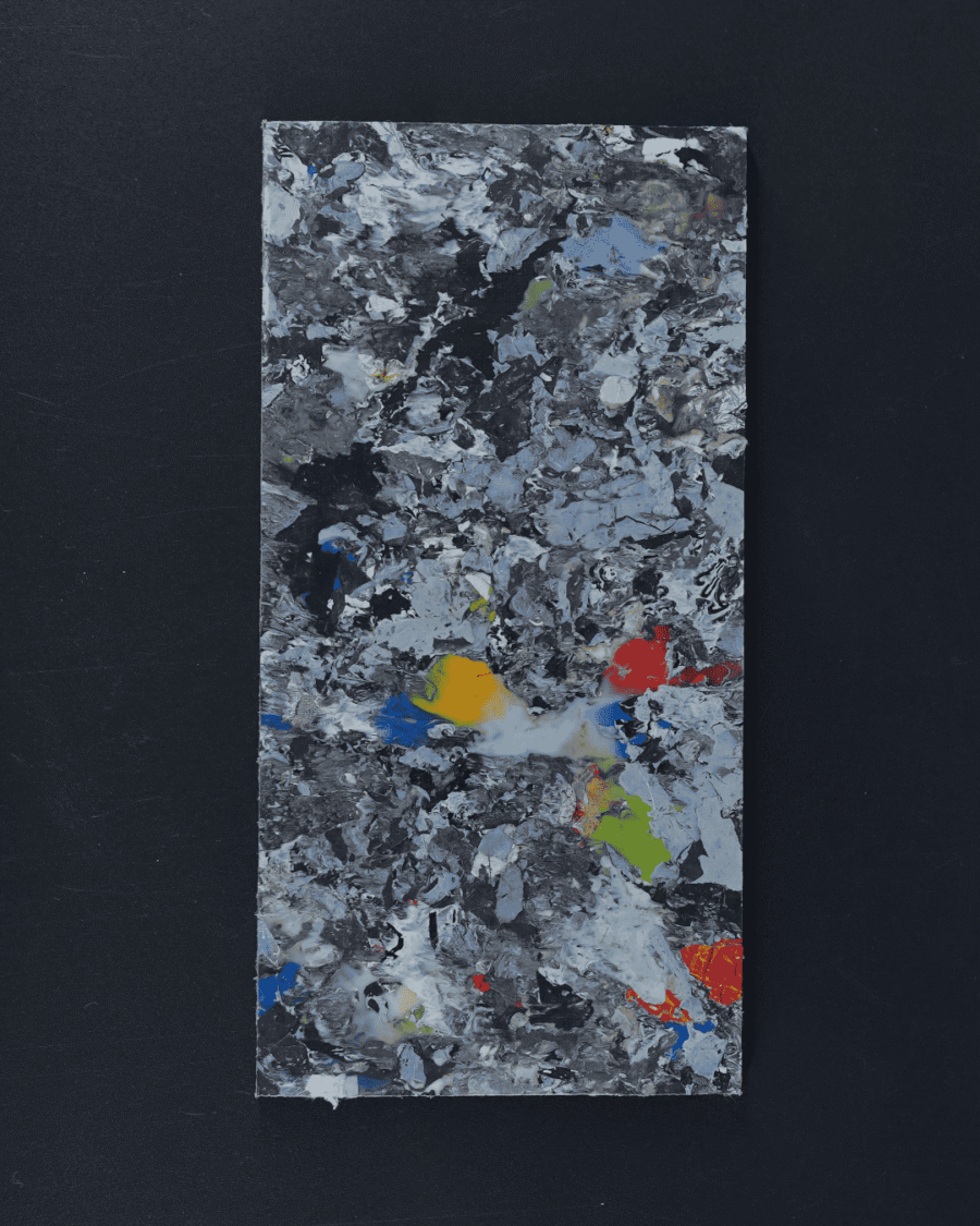 Green building material made from recycled and recyclable plastic