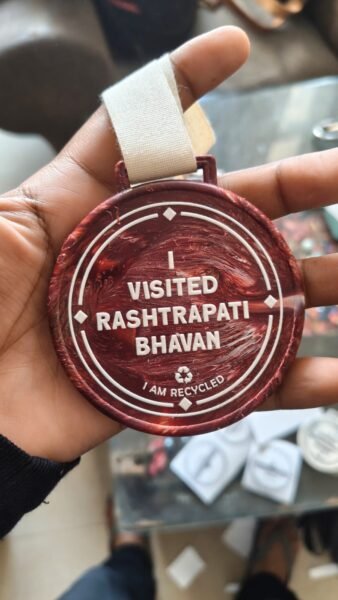 Recycled Medals for Rashtrapati Bhavan