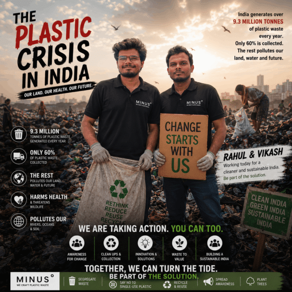 How Two Brothers from Bihar Are Turning Discarded Plastic into Trusted Public Infrastructure