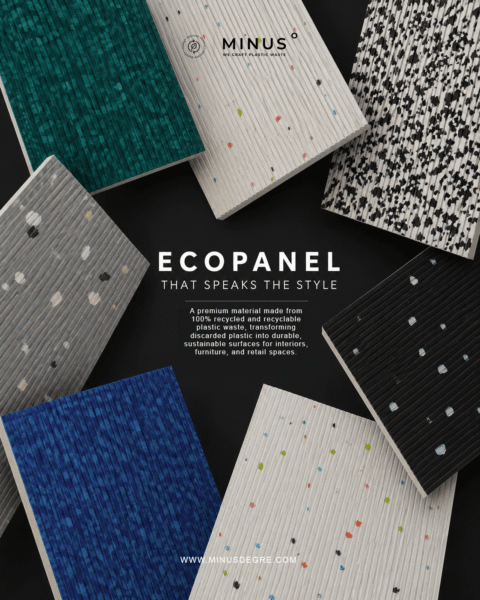 Ecopanel 2.0 - Recycled solid surface material